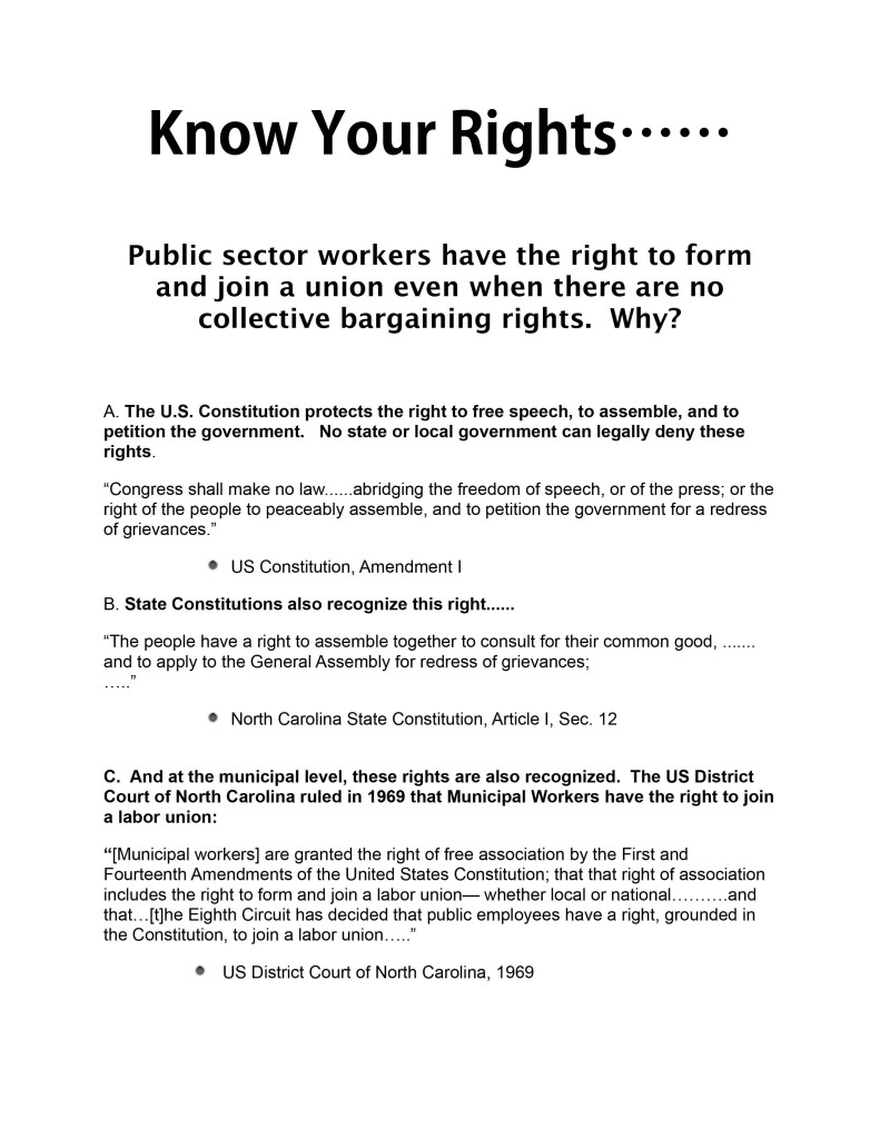 Know Your Rights To Join The Union Nov 2013 Final.pages
